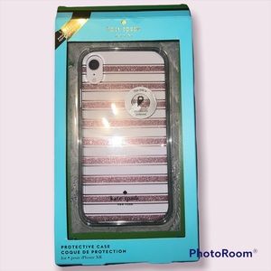 BNWT KATE SPADE IPHONE XR PHONE CASE! Protective, beautiful sparkling. 😍😍😍
